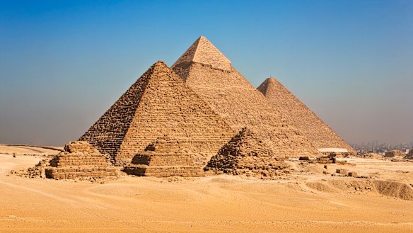 Nick Kyrgios isn’t sold on humans having made the pyramids.