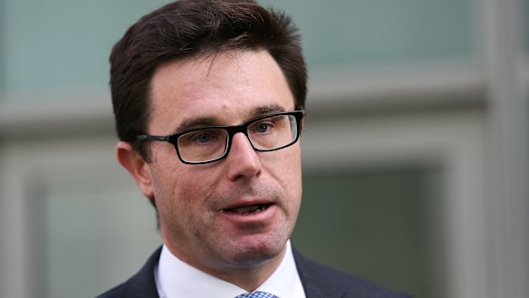 Minister for Agriculture and Water Resources David Littleproud 