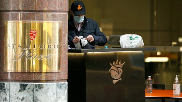 The Stamford Hotel in Melbourne was the second quarantine hotel to see an outbreak of COVID-19 cases.