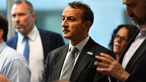 Liberal candidate for Wentworth Dave Sharma. 