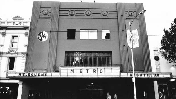 The Metro nightclub in its heyday.