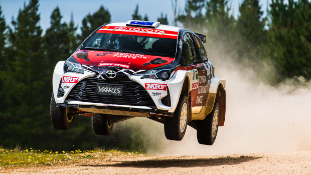 Harry Bates is hoping a new Toyota will help him take the next step in the ARC.