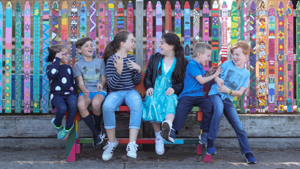 Our Lady of the Assumption Parish Primary School has rolled out a buddy bench to stamp out loneliness in the playground