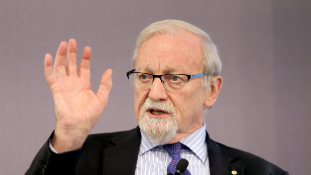 ANU chancellor and former Labor foreign minister, Gareth Evans.