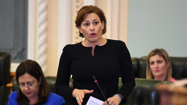 The Liberal National Party will tell voters to put the Greens ahead of Deputy Premier Jackie Trad at the October 2020 state election.