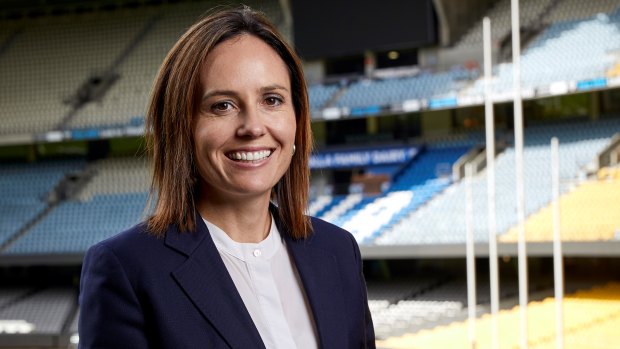 Incoming Netball Australia chief executive Kelly Ryan.