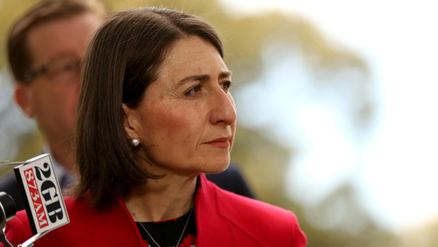 Accentuate the positive: Premier Berejiklian can take comfort from the knowledge that while Victoria has shifted to the left, NSW has moved to the right.