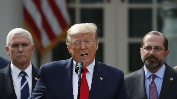 We'll look back on Donald Trump's Rose Garden news conference of Friday, March 13, as the moment that finally shattered the world's faith in America.