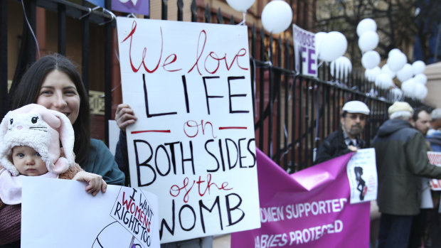 Protesters are planning to rally outside NSW Parliament each day as the bill to decriminalise abortion is debated. 