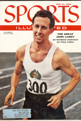 John Landy, profiled in an early edition of Sports Illustrated.