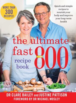 Dr Michael Mosley and wife Dr Clare Bailey.