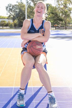 Former Canberra Capitals player Michelle Patt.