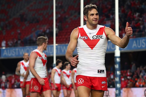 Sydney veteran Josh Kennedy is battling to get back in the team.