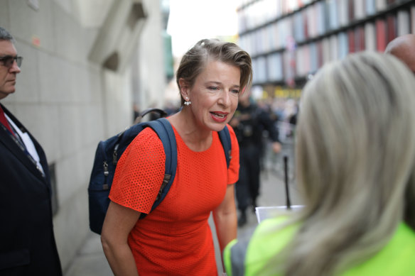 Katie Hopkins in London in 2019.