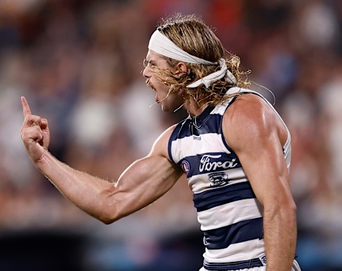 Bailey Smith played well against Adelaide.