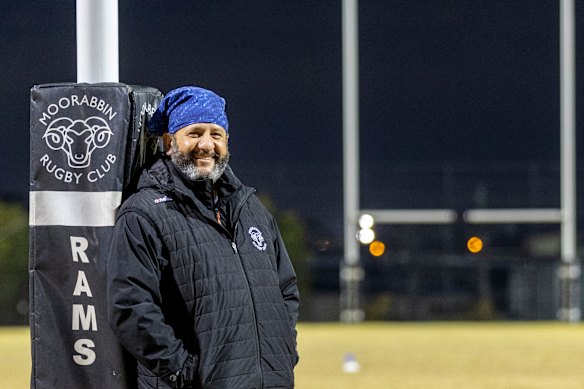 Moorabbin Rugby Club President Ian Nathan.