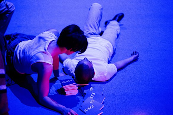 Shadow Text is a response to Monique Wittig’s 1969 novel-length prose poem Les Guérillères