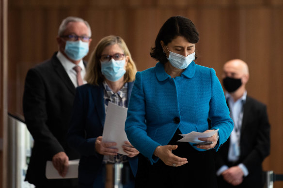 NSW Premier Gladys Berejiklian on Thursday.