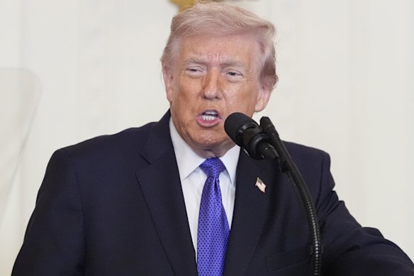 US President Donald Trump.