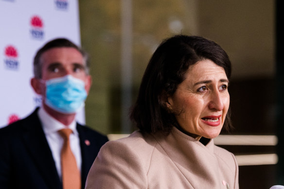 Premier Gladys Berejiklian: “The virus could come to us.”