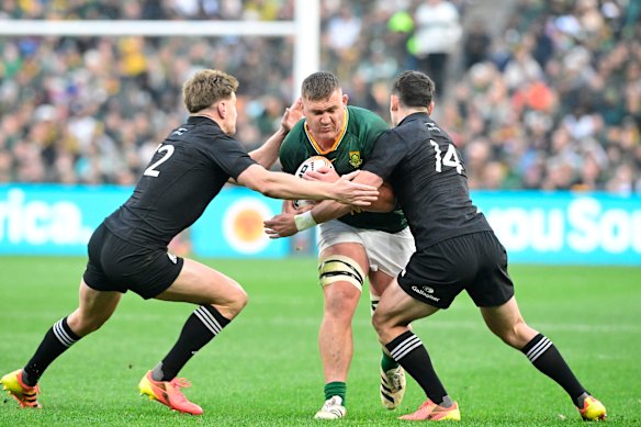 Springboks weapon Jasper Wiese was immense against the All Blacks.