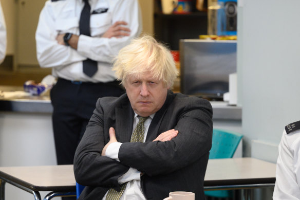 Britain’s Prime Minster Boris Johnson.