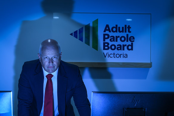 Dr David Curnow of the Adult Parole Board.