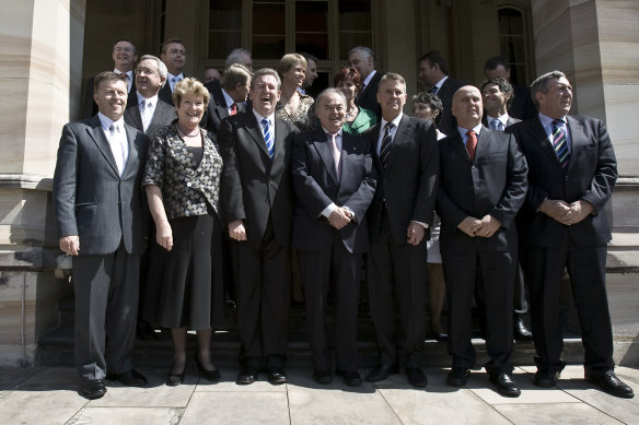 Only five members of the 2011 cabinet remain ten years on. 
