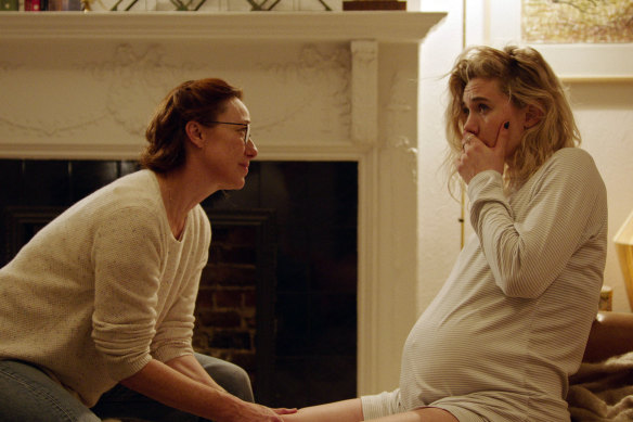 Molly Parker, left, and Vanessa Kirby in Pieces of a Woman.