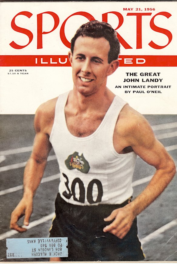 John Landy, profiled in an early edition of Sports Illustrated.