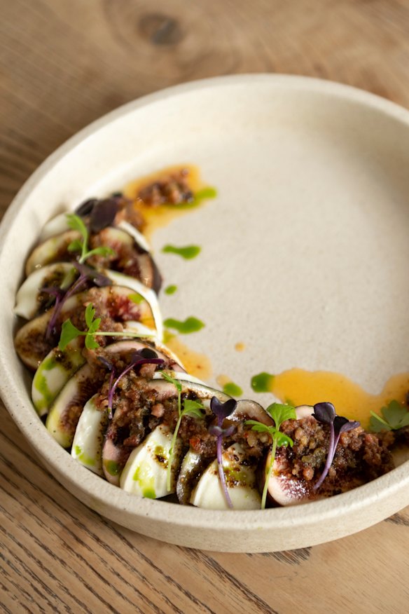 Black fig, buffalo mozzarella, charcuterie xo.