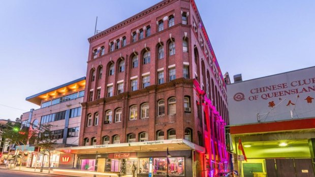 Brisbane's heritage-listed Waltons building in Fortitude Valley which has been listed for sale.