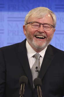 Rudd calls for super profits tax on big iron ore miners