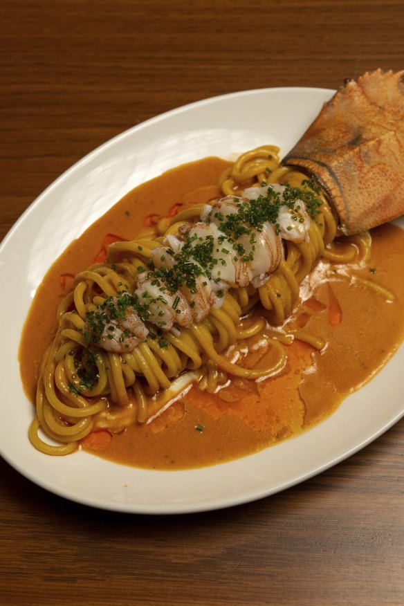 Moreton Bay bug spaghettini.