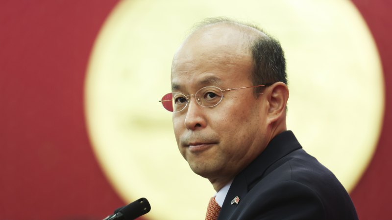 ‘Free flow of people’: China’s ambassador makes rare intervention in student visa debate