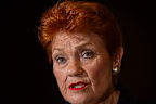 Pauline Hanson will hear whether her appeal on the verdict of her racial discrimination case is successful on Monday.