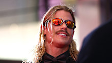 MELBOURNE, AUSTRALIA - SEPTEMBER 22:  Bailey Smith of the Cats is seen during the 2025 Brownlow Medal at Crown Palladium on September 22, 2025 in Melbourne, Australia. (Photo by Josh Chadwick/AFL Photos via Getty Images)