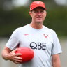 Former Adelaide coach Don Pyke, now an assistant coach at the Swans, admits errors were made at the 2018 camp.