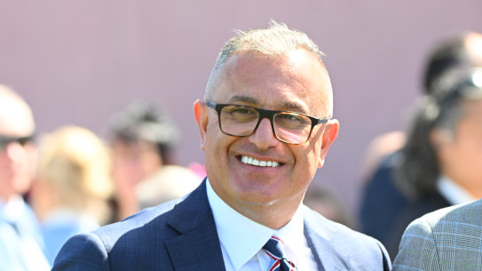 Chairman John Kanga is making change at the Melbourne Racing Club.