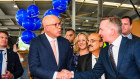 Peter Dutton hawking his gas plan in the seat of McMahon, held by Climate and Energy Minister Chris Bowen.