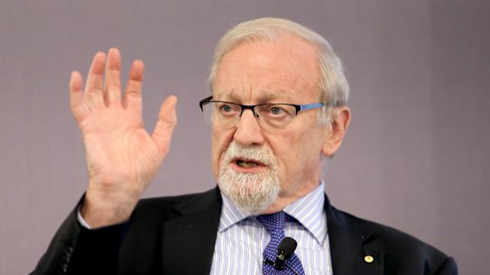 ANU chancellor and former Labor foreign minister, Gareth Evans.