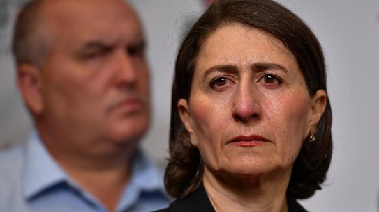 "We can't pretend that this is something that we have experienced before. It's not," Ms Berejiklian said on Sunday morning.
