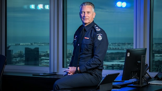 New Victoria Police Chief Commissioner Mike Bush.
