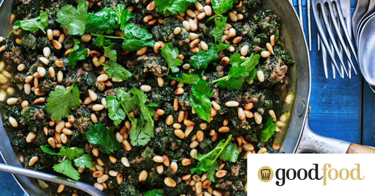 Adam Liaw’s Lebanese beef and spinach stew
