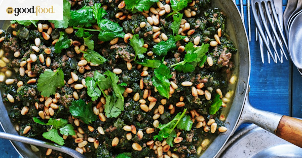 Lebanese beef and spinach stew recipe (sabanekh w riz)