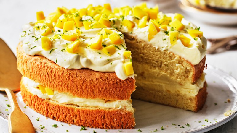 Recept za biskvitno torto z mangom in maskarpone sirom