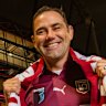 Cameron Smith turned the MCG maroon ahead of the Origin decider.
