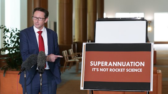 Labor superannuation spokesman Stephen Jones is encouraging Coalition MPs to raise the government’s super reforms in the party room.