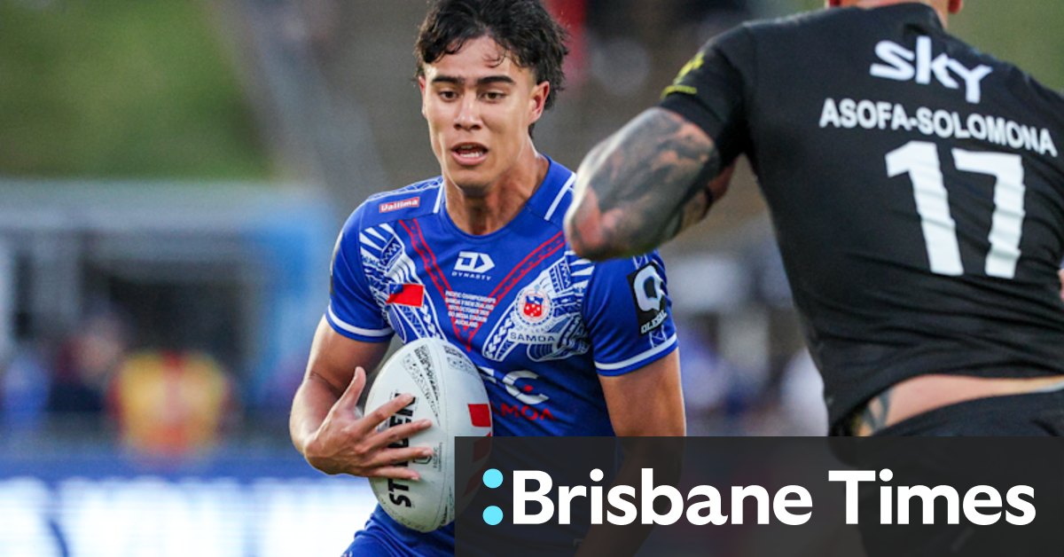 Blaize Talagi hasn’t kicked a goal in the NRL. He’s now Samoa’s No.1 kicker