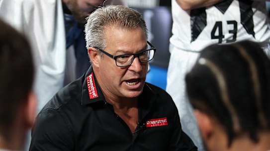 Melbourne United coach Dean Vickerman.